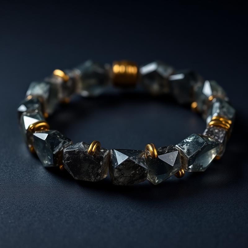Raw Pyrite Wealth Bracelet